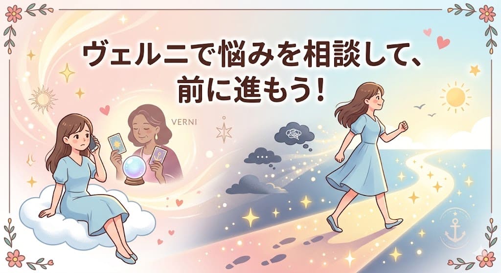 まとめ｜ヴェルニで恋愛の悩みを相談して前に進もう