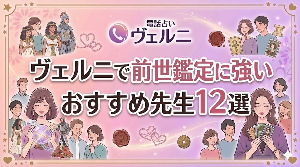 ヴェルニで前世鑑定に強いおすすめ先生12選