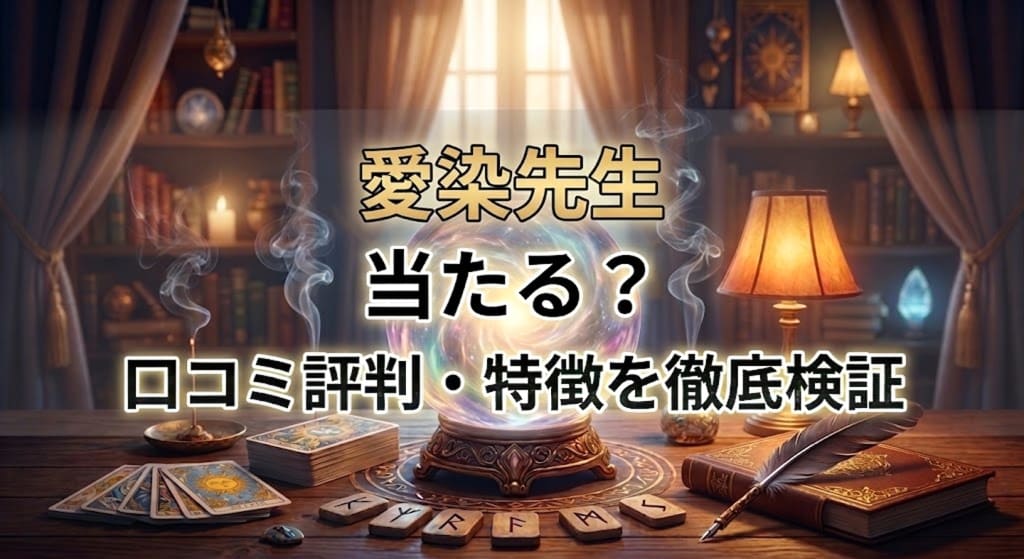ヴェルニ愛染先生の口コミ評判は？料金・占術・予約方法を徹底解説
