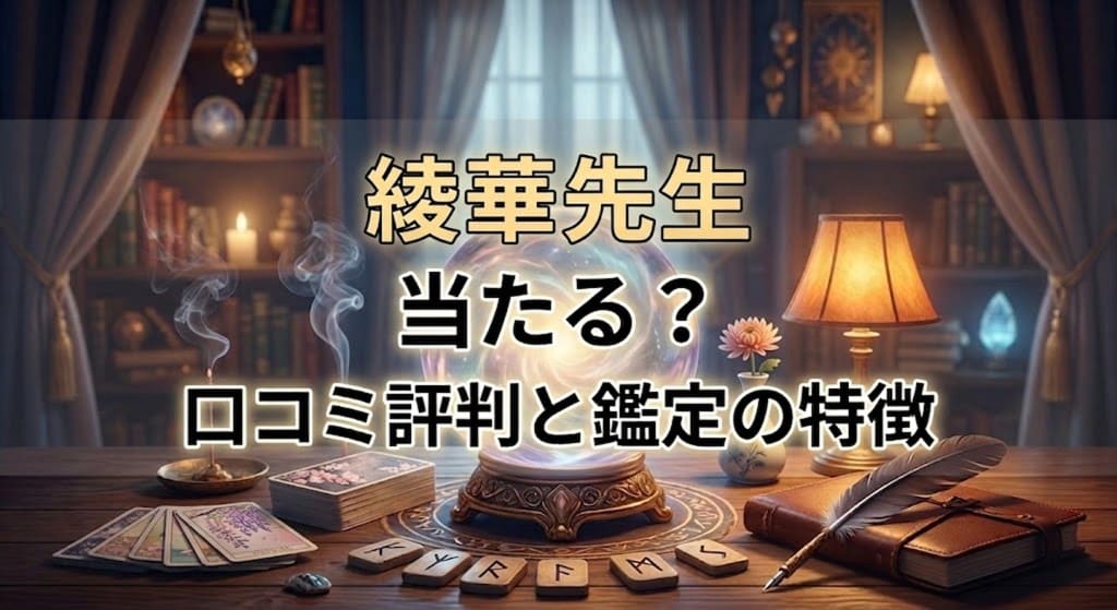 ヴェルニ綾華先生の口コミ評判は？料金・占術・予約方法を徹底解説