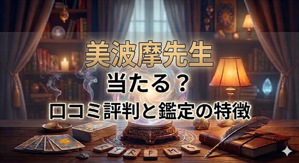 ヴェルニ美波摩先生の口コミ評判は？料金・占術・予約方法を徹底解説