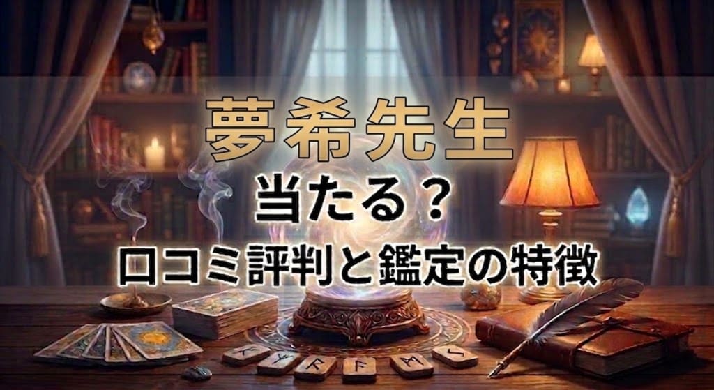 ヴェルニ夢希先生の口コミ評判は？料金・占術・予約方法を徹底解説
