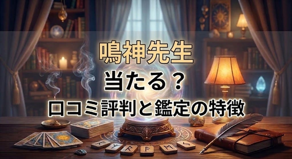 ヴェルニ鳴神先生の口コミ評判は？料金・占術・予約方法を徹底解説