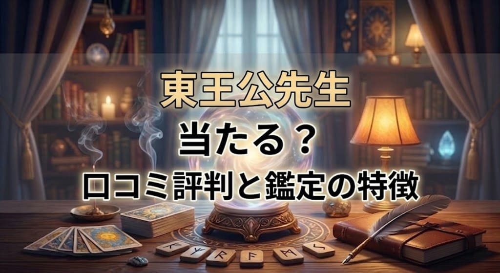ヴェルニ東王公先生の口コミ評判は？料金・占術・予約方法を徹底解説