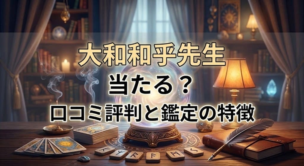 ヴェルニ大和和乎先生の口コミ評判は？料金・占術・予約方法を徹底解説